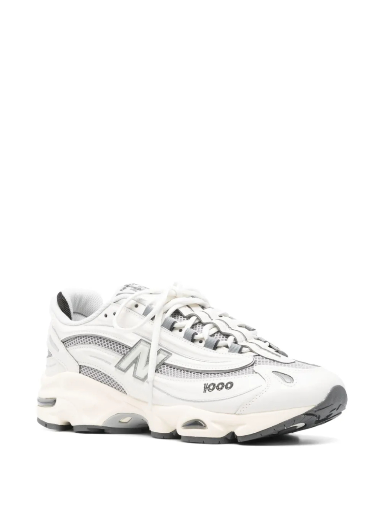New Balance кроссовки 1000, белый — фото 2