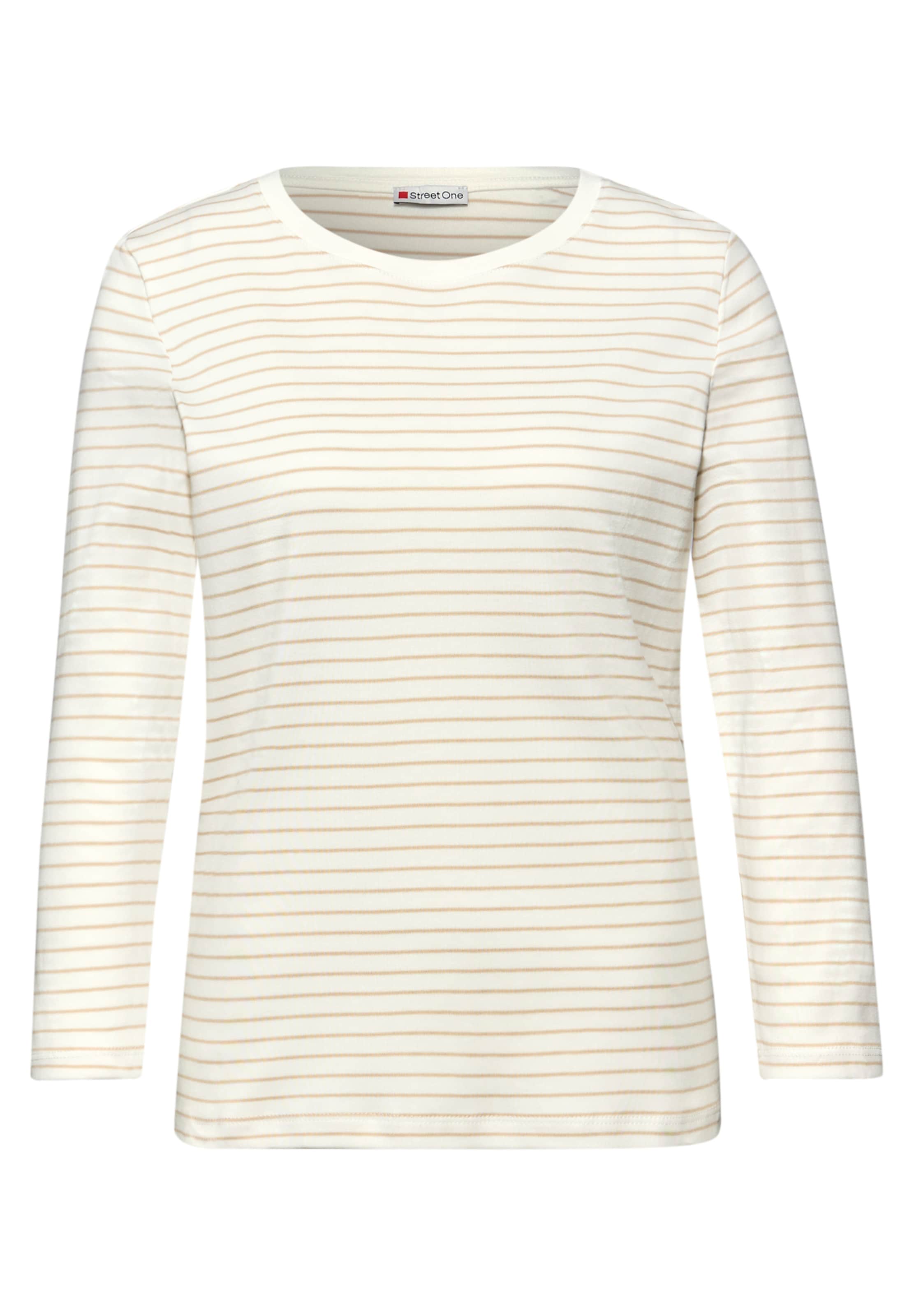 

STREET ONE Лонгслив в цвете Off White