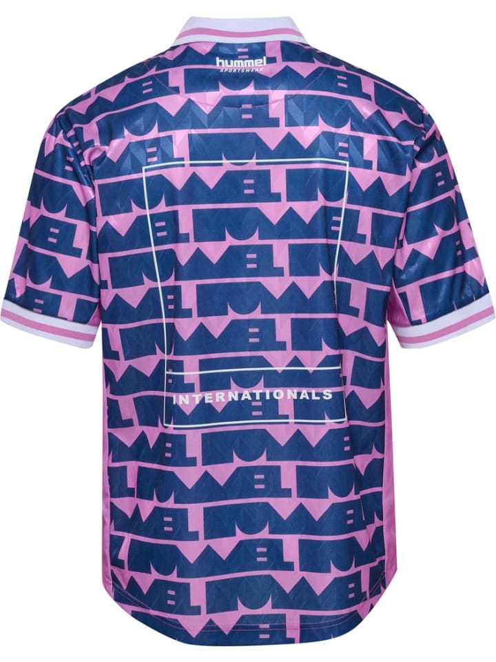 

Футболка Loose Soccer Jersey Love фиолетового цвета Hummel, Фиолетовый, Футболка Loose Soccer Jersey Love фиолетового цвета Hummel