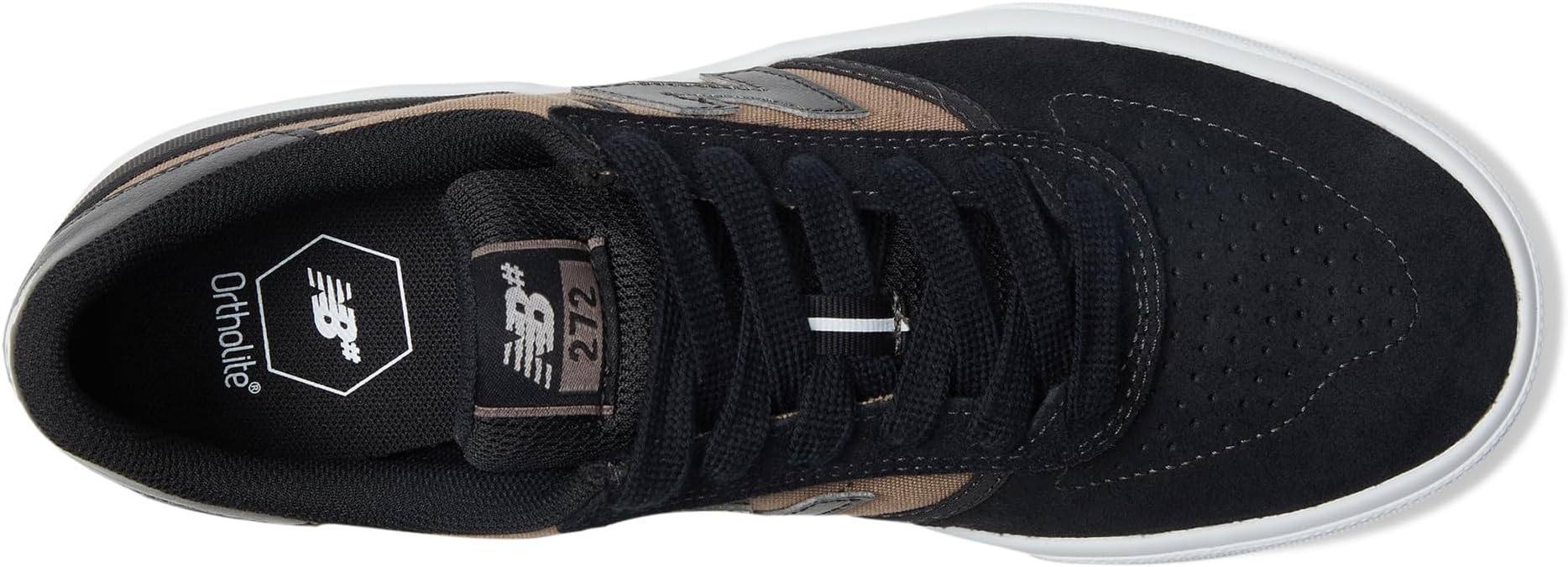 Кроссовки New Balance Numeric Unisex 272, Black/Tan — фото 2