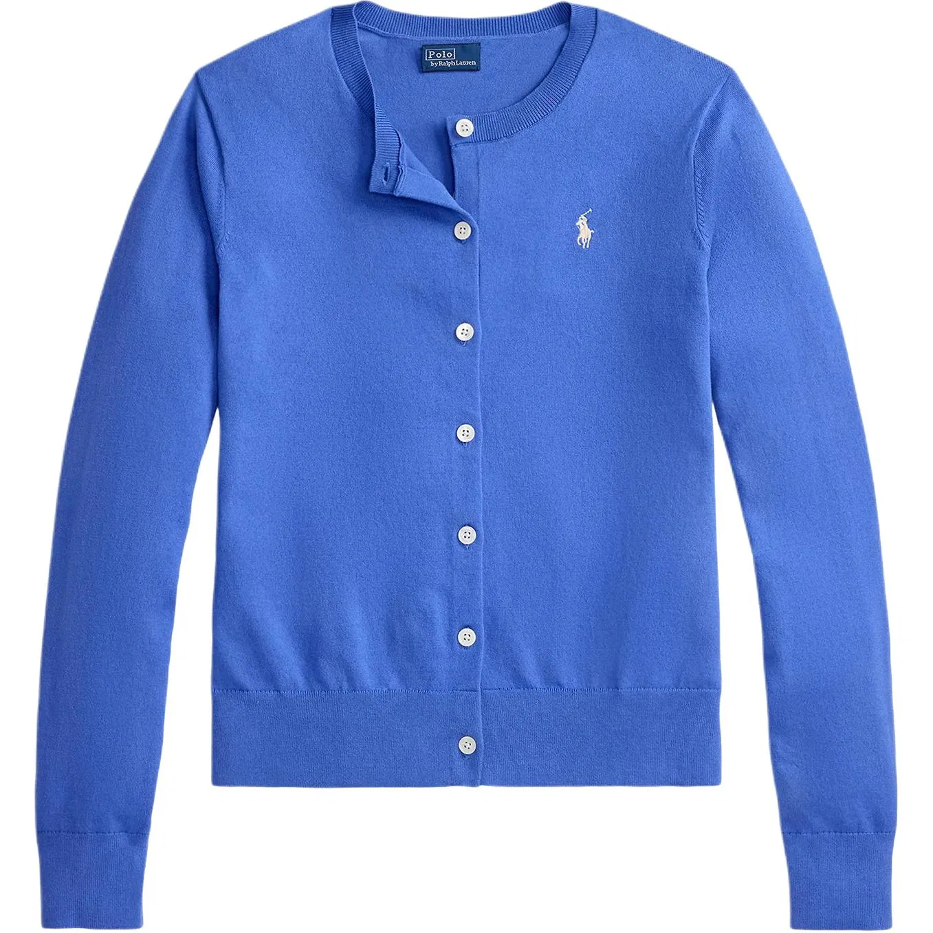 Кардиган с пуговицами длинный рукав Polo Ralph Lauren Cerulean Sky