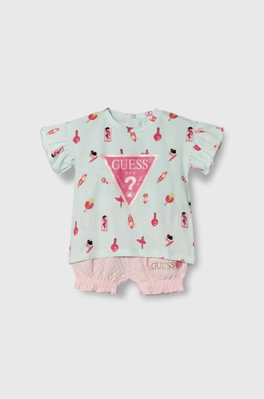 

Guess наряд новорожденного, бирюзовый