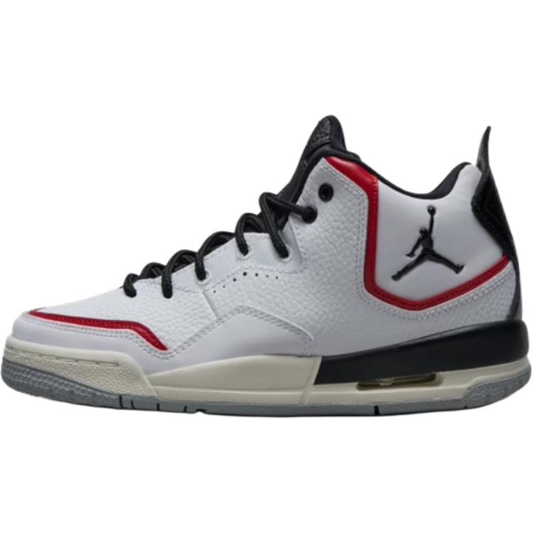 

Courtside 23 Shock Absorbers Mid Top Детские баскетбольные кроссовки Белый Черный Красный Kids' Jordan
