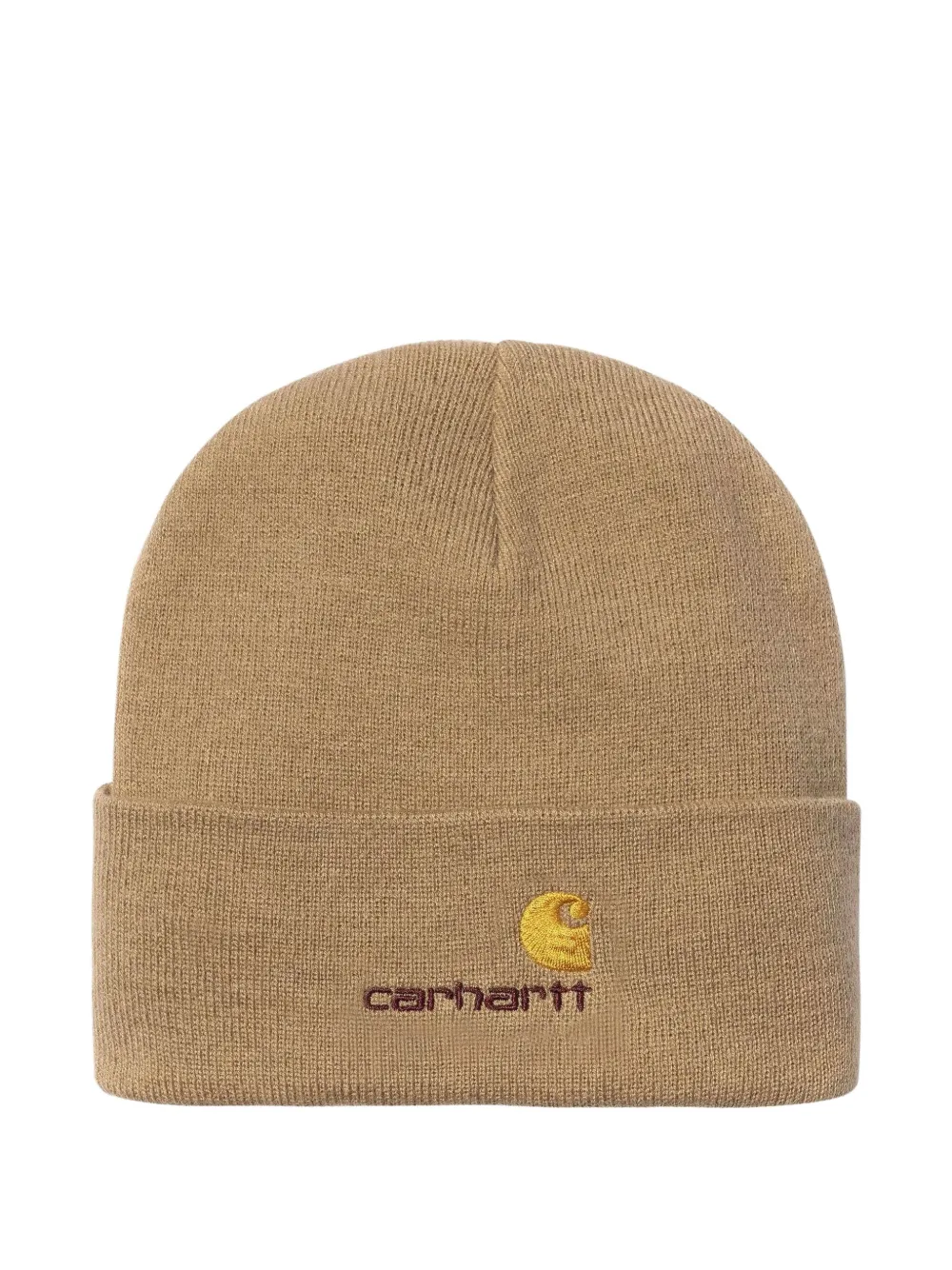 

Шапка-бини с вышитым логотипом American Script CARHARTT WIP, коричневый