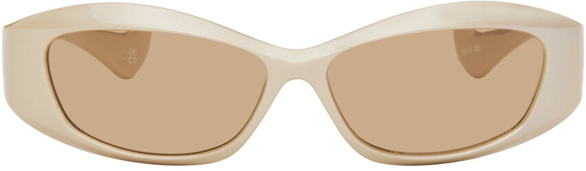 

Солнцезащитные очки Swift Lust серо-коричневого цвета Le Specs