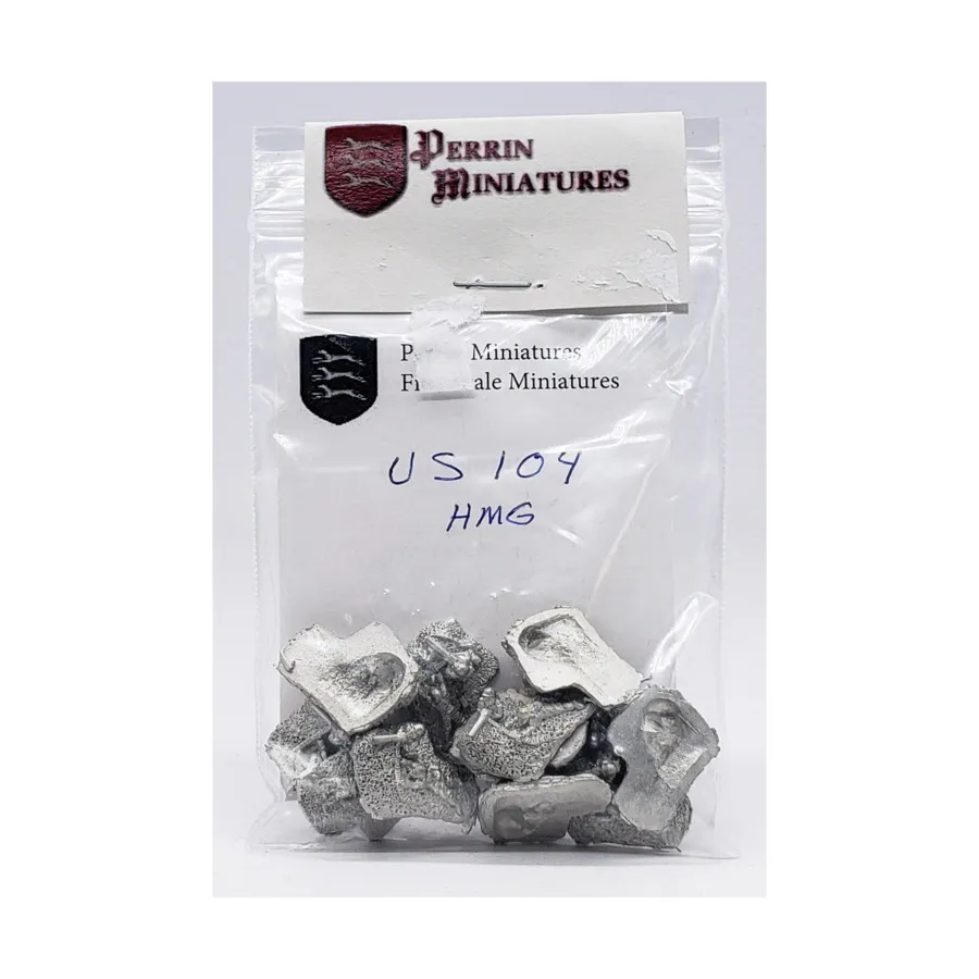 

Пехота США с MMG .30cal, WWII Miniatures - USA (10mm) (Perrin Miniatures)