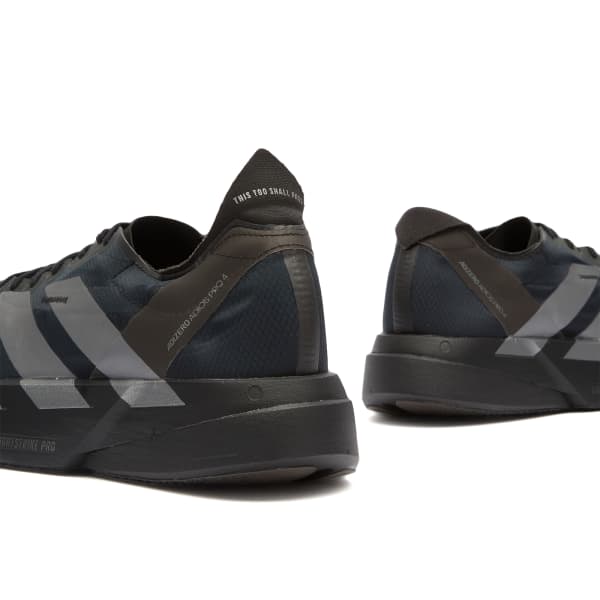 Кроссовки Adidas adizero adios pro 4 Adidas Running, core черный, iron met. & carbon — фото 4