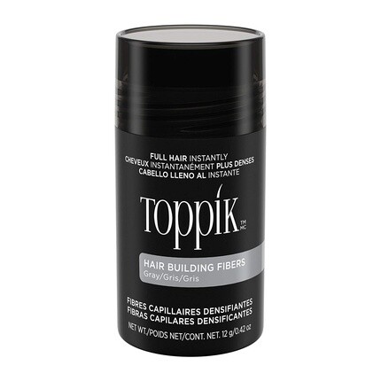 

Волокна для наращивания волос Серые 12G, Toppik