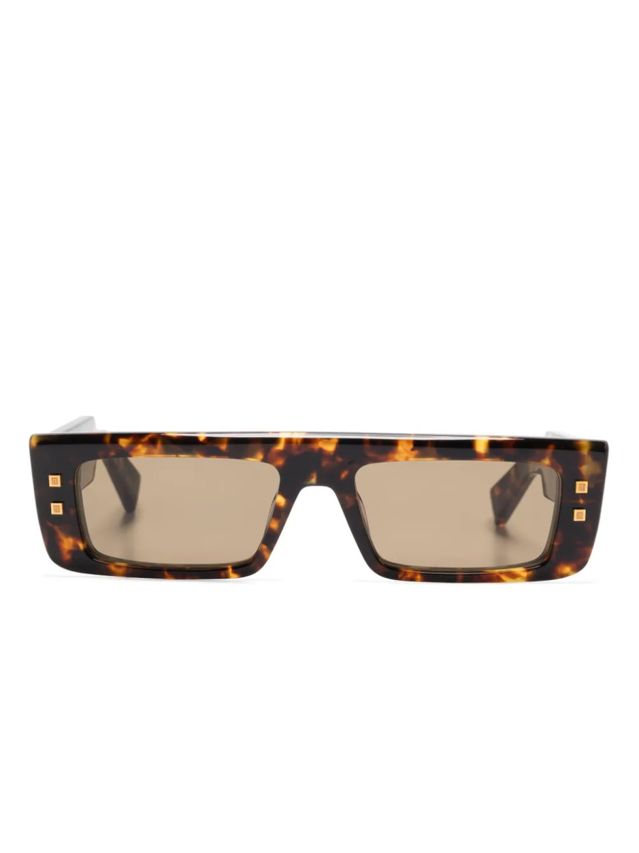 

Balmain Eyewear солнцезащитные очки с логотипом, коричневый