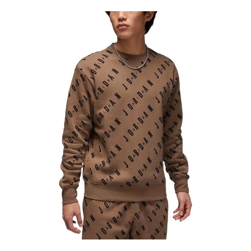 

Худи Air Jordan SS23 Basketball Fleece Sweatshirt DX9174-274, коричневый