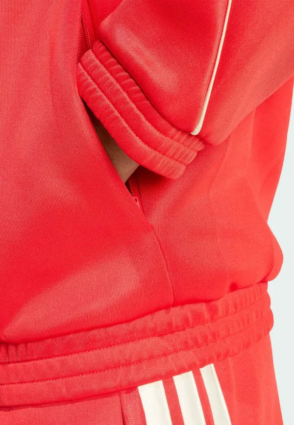 Тренировочная куртка для стадиона Adidas Sportswear, Pure Ruby Off White Crystal Linen — фото 3