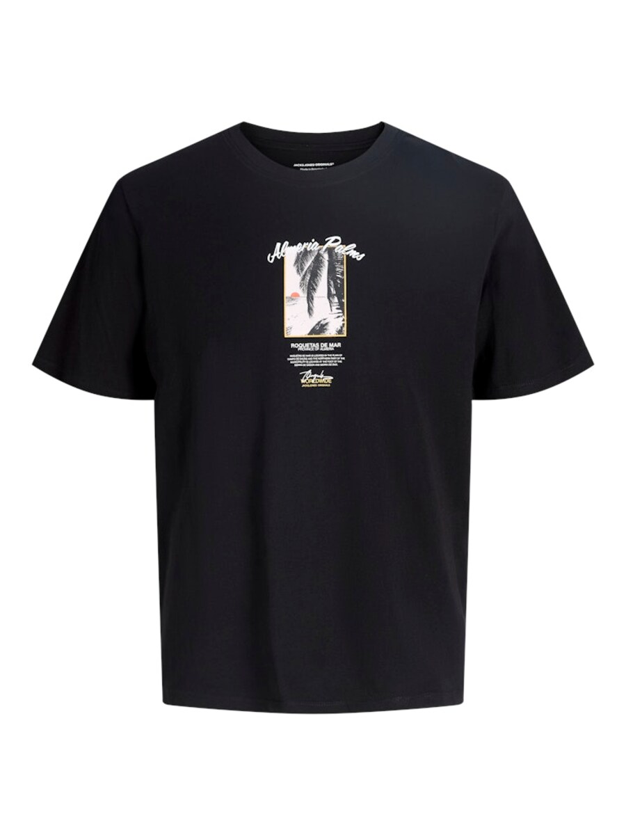 

Рубашка JACK & JONES JORALMERIA PALMS, черный