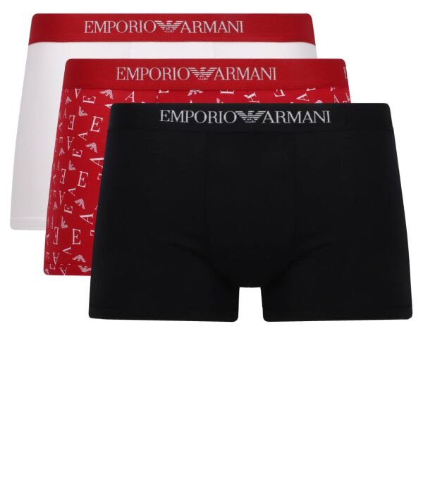 

Трусы 3 шт. Emporio Armani, черный