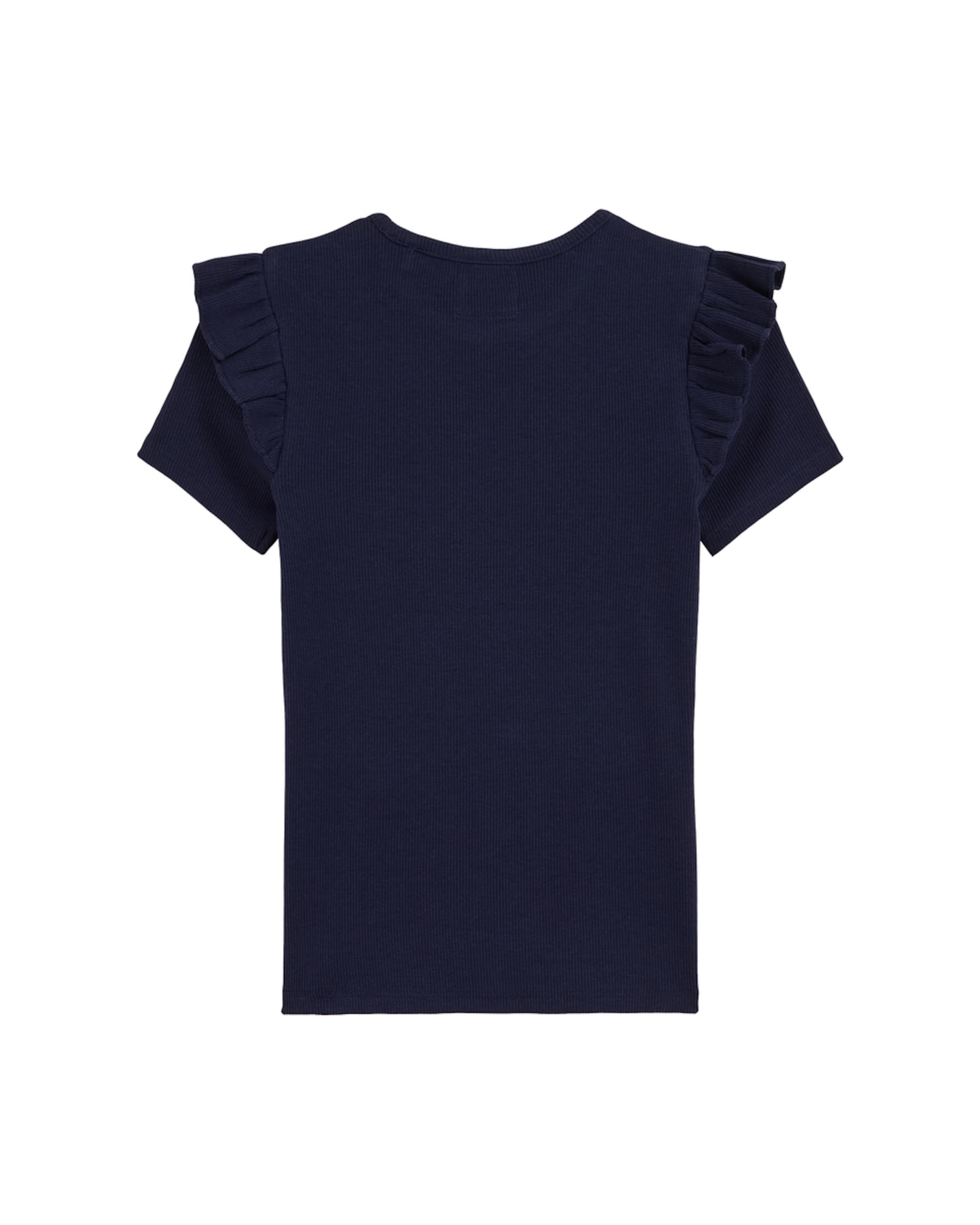 WE Fashion Футболка 'Meisjes' в цвете Navy — фото 2