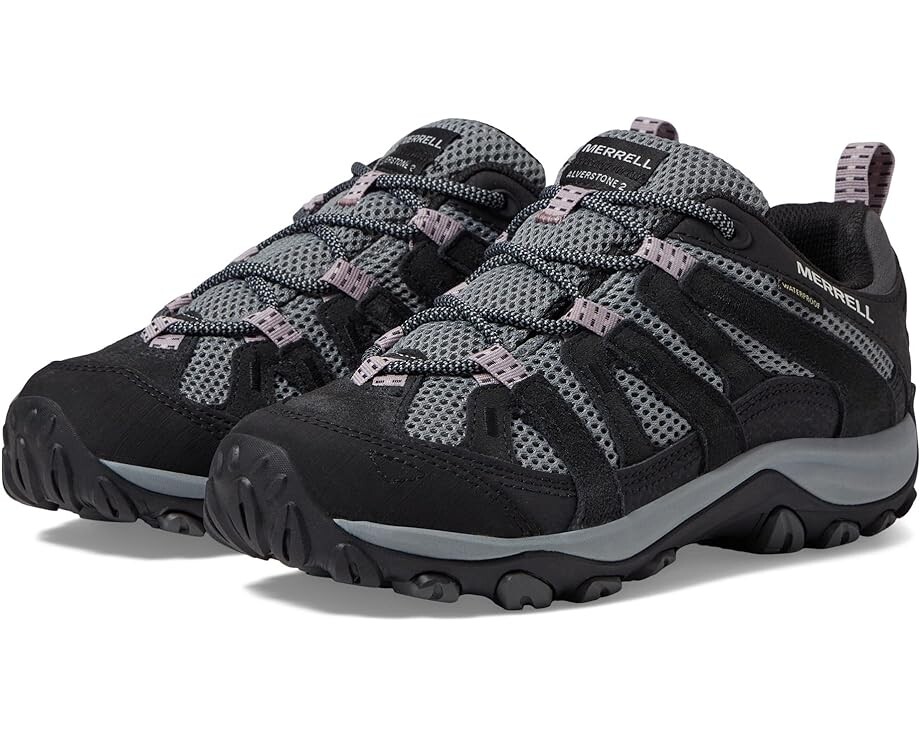 

Походные ботинки Merrell Alverstone 2 Wp, цвет Black/Monument