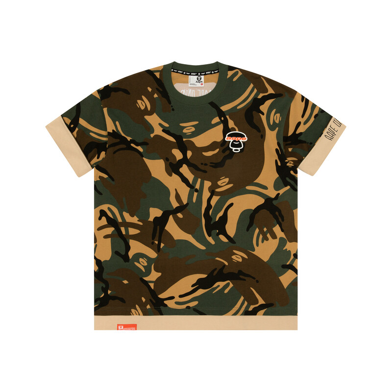 

Футболка мужская светло-коричневая GRR Aape, коричневый