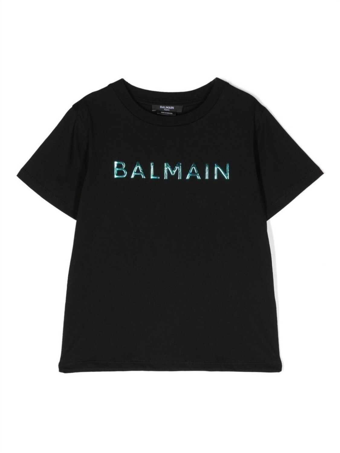 

Футболка с логотипом Balmain Kids, черный