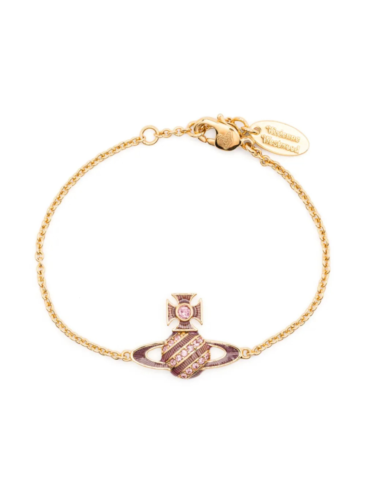 

Браслет Vivienne Westwood Assita Bas Relief, золотой
