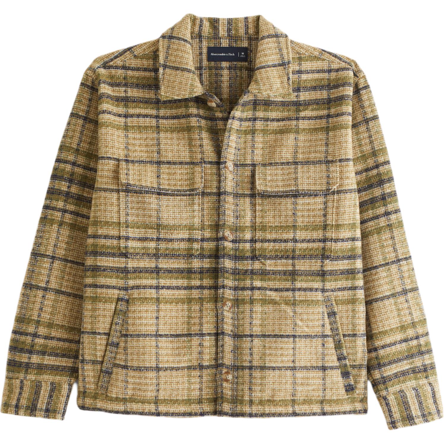 

Куртки и пальто мужские Abercrombie＆Fitch, светло-коричневый