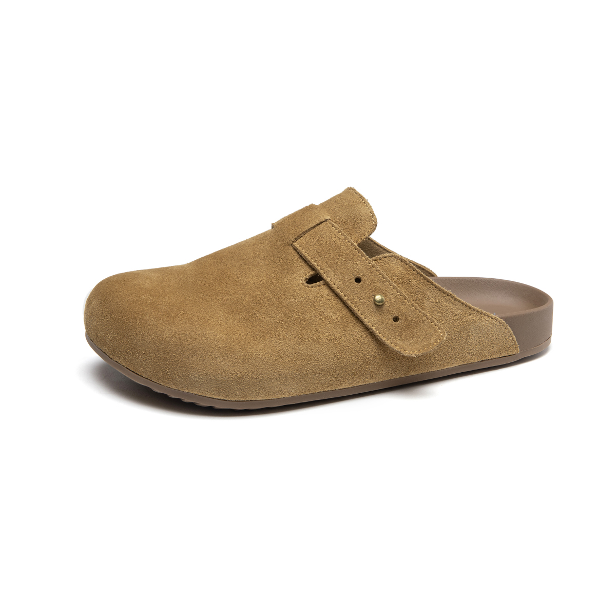 

AOKANG Мужские тапочки с закрытым носком на резиновой подошве, устойчивые к истиранию, светло-желтые, цвет Light Yellow 1253721001C