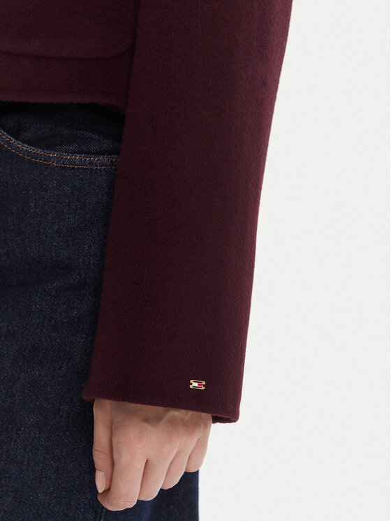 Демисезонная куртка regular fit WW0WW47446 Tommy Hilfiger, красный — фото 4