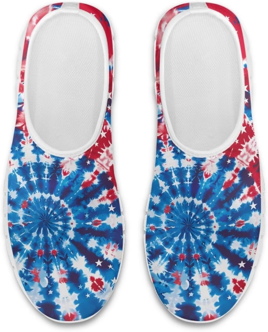 

Кроссовки Chaqlinс перфорацией с американским флагом, унисекс, America Flag Tie-dye