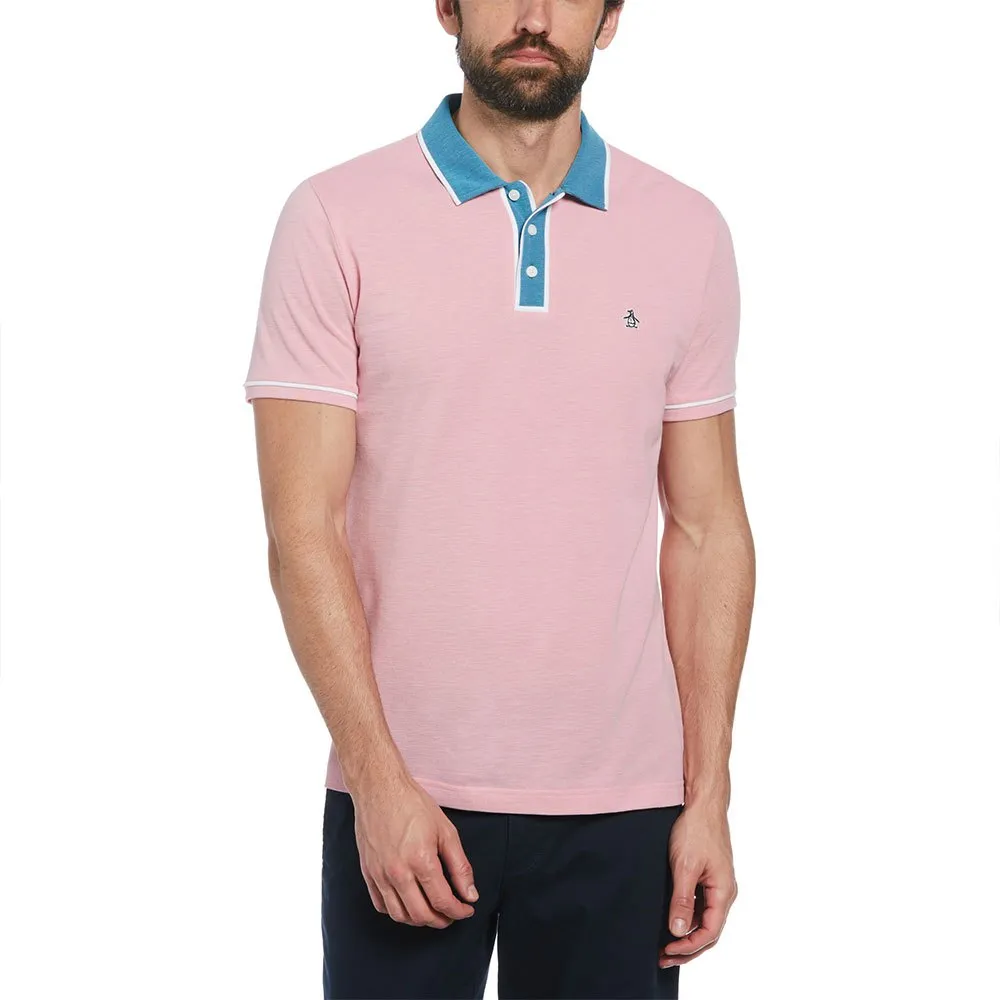 

Поло Original Penguin Birdseye Pique Coolmax Earl, розовый