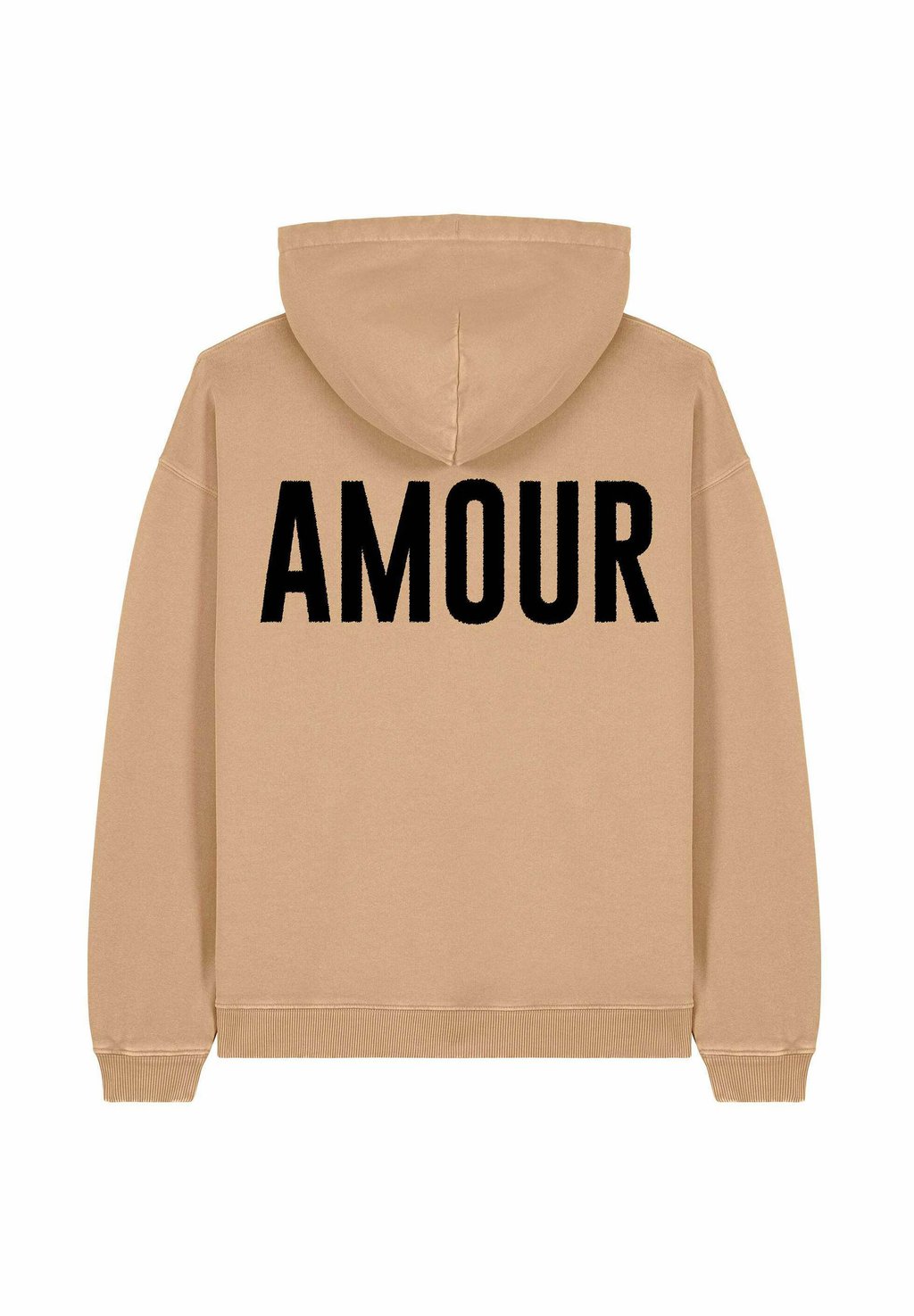 

Толстовка AMOUR TEXT BACK EMBROIDERY UNISEX VINTAGE - Hoodie Mira Paris, бежевый