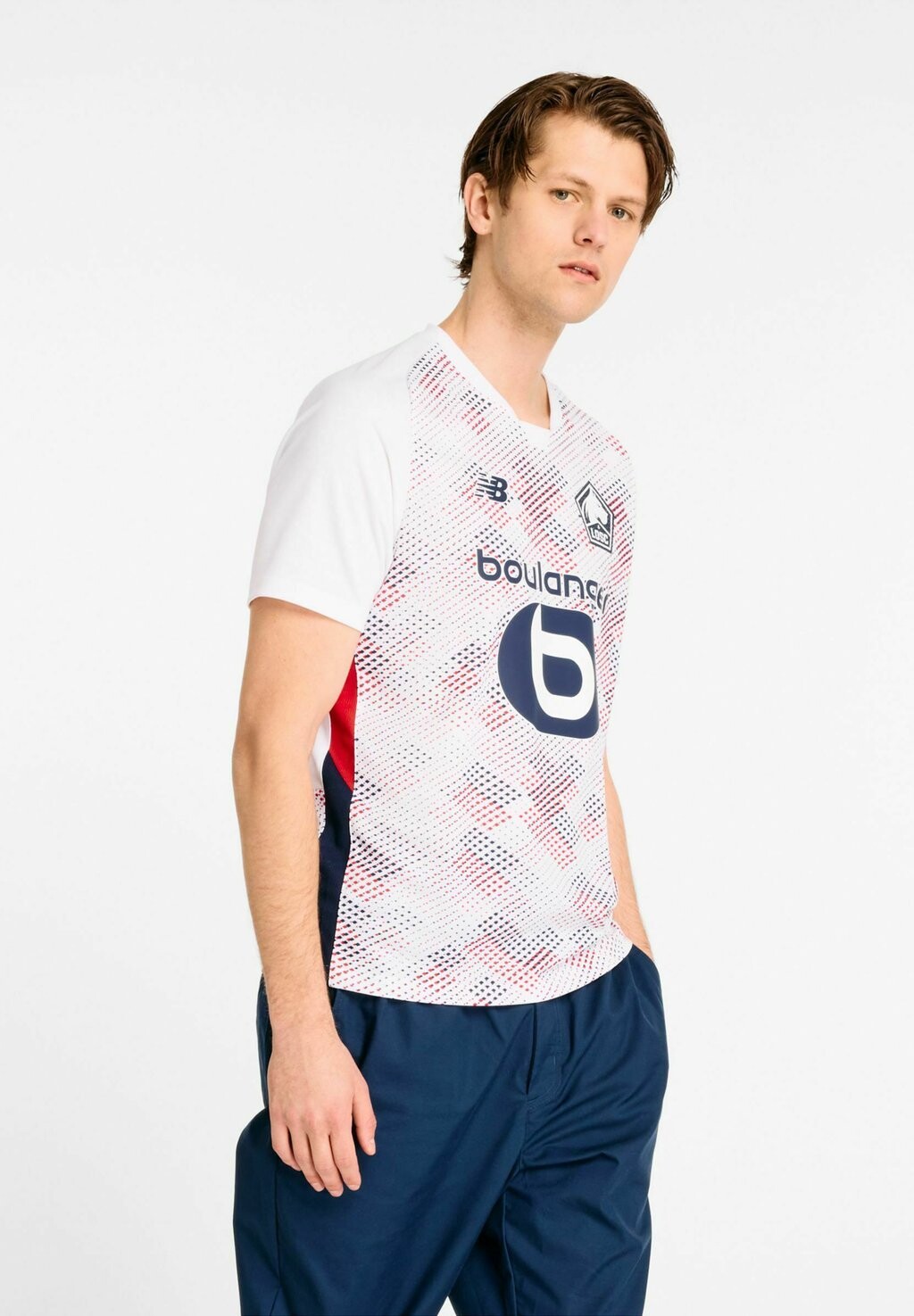

Футболка с принтом LILLE SHORT SLEEVE New Balance, белый