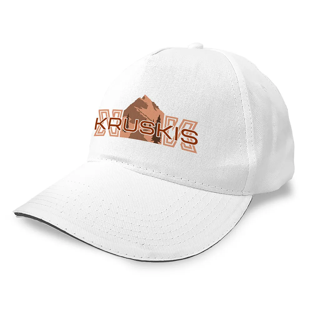 

Бейсболка Kruskis Mountain Logo, белый