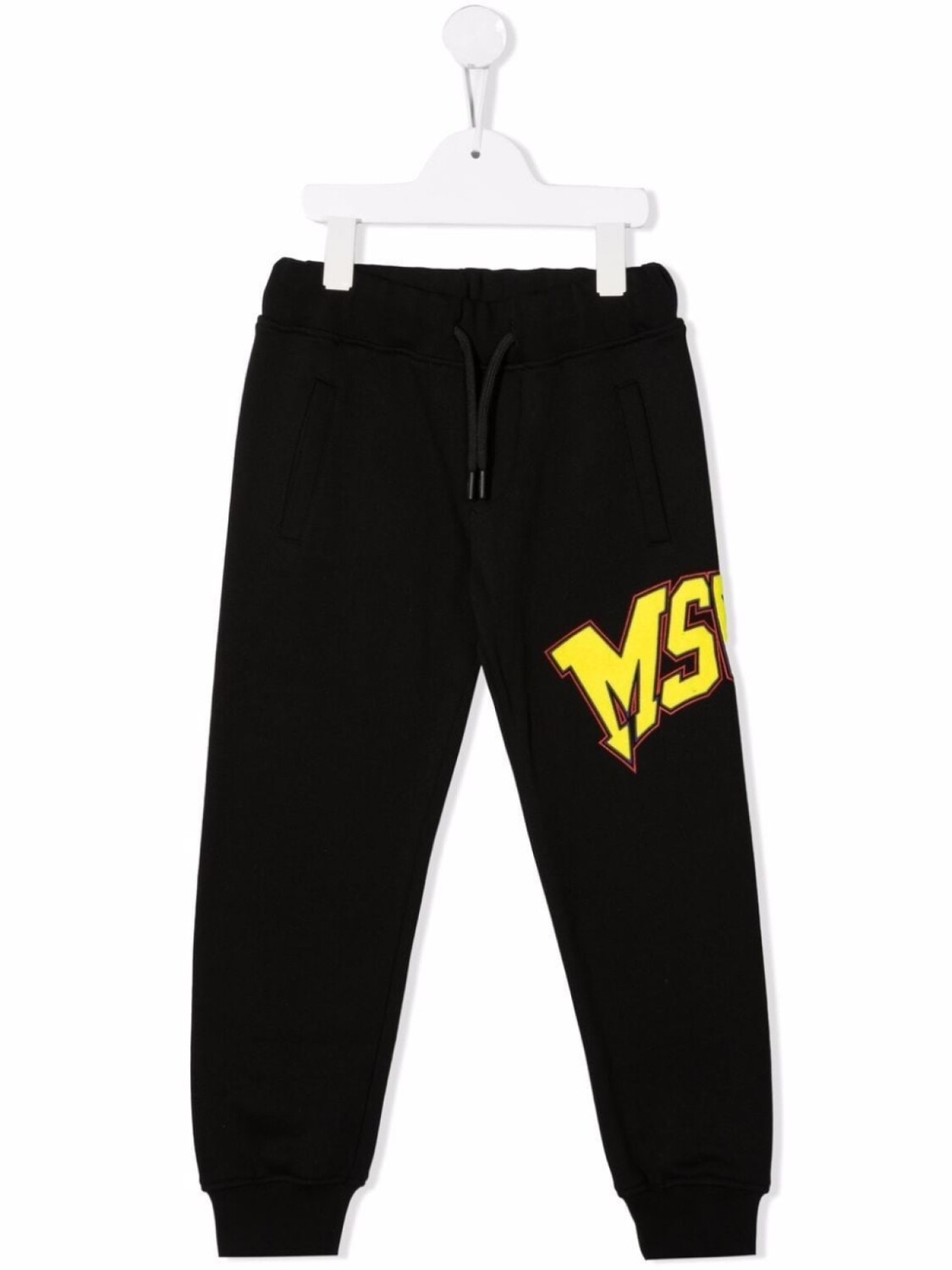 

MSGM Kids спортивные брюки с графичным принтом, черный