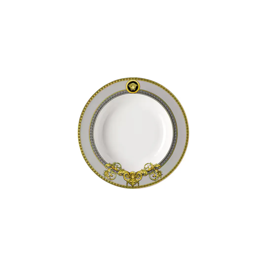 

Глубокая тарелка Prestige Gala Versace, серый