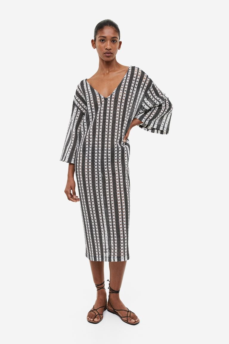 

Жаккардовое трикотажное платье H&M