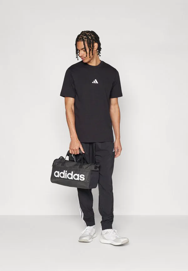Основные спортивные штаны с тремя полосками Adidas Sportswear, Black/White — фото 2