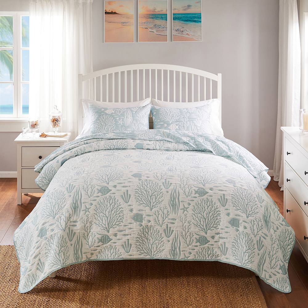 

Комплект одеял Greenland Home Fashions Marina, цвет Seafoam