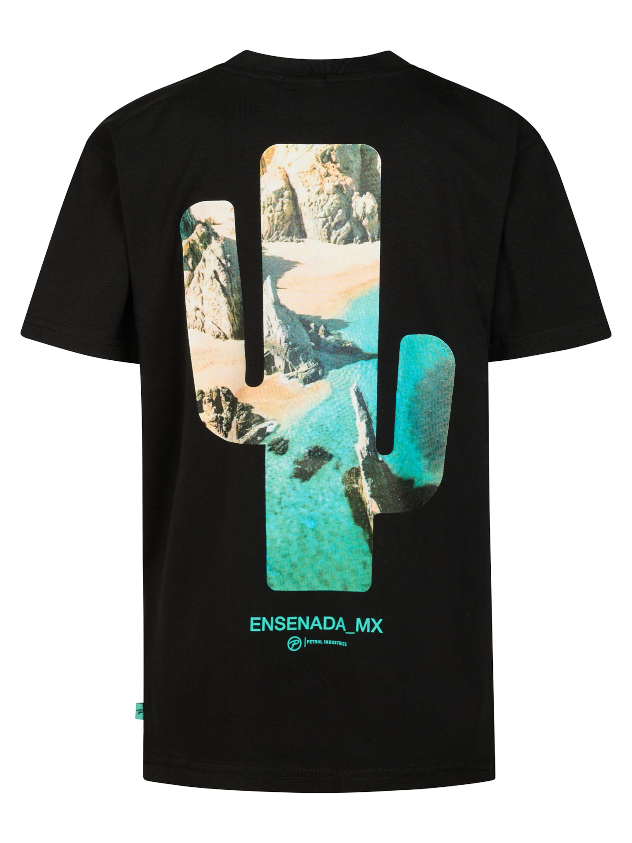 

Petrol Industries Футболка 'Sol' в черном цвете