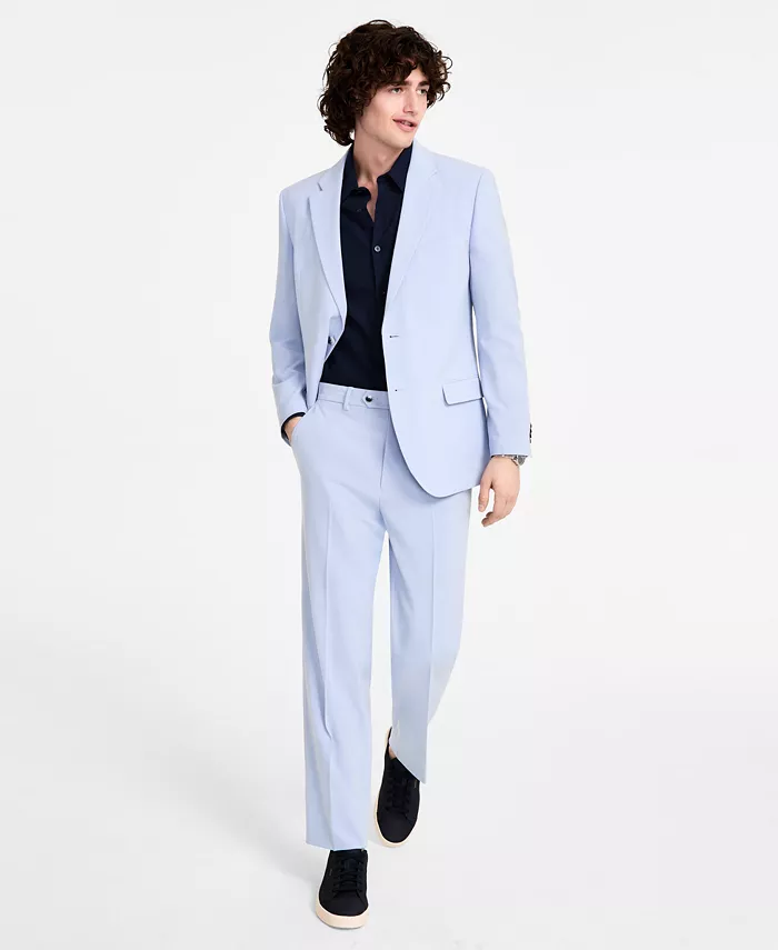 

Мужской современный костюм Modern-Fit Bi-Stretch Nautica, синий