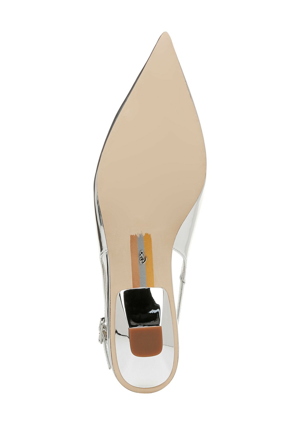Классические туфли на каблуке AGGIE SLINGBACK Sam Edelman, серебряный — фото 4