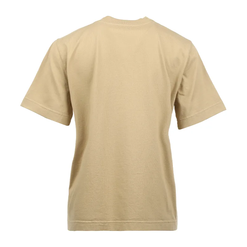Футболка Women's Burberry, свободный крой, флаксовое, бежевый — фото 3
