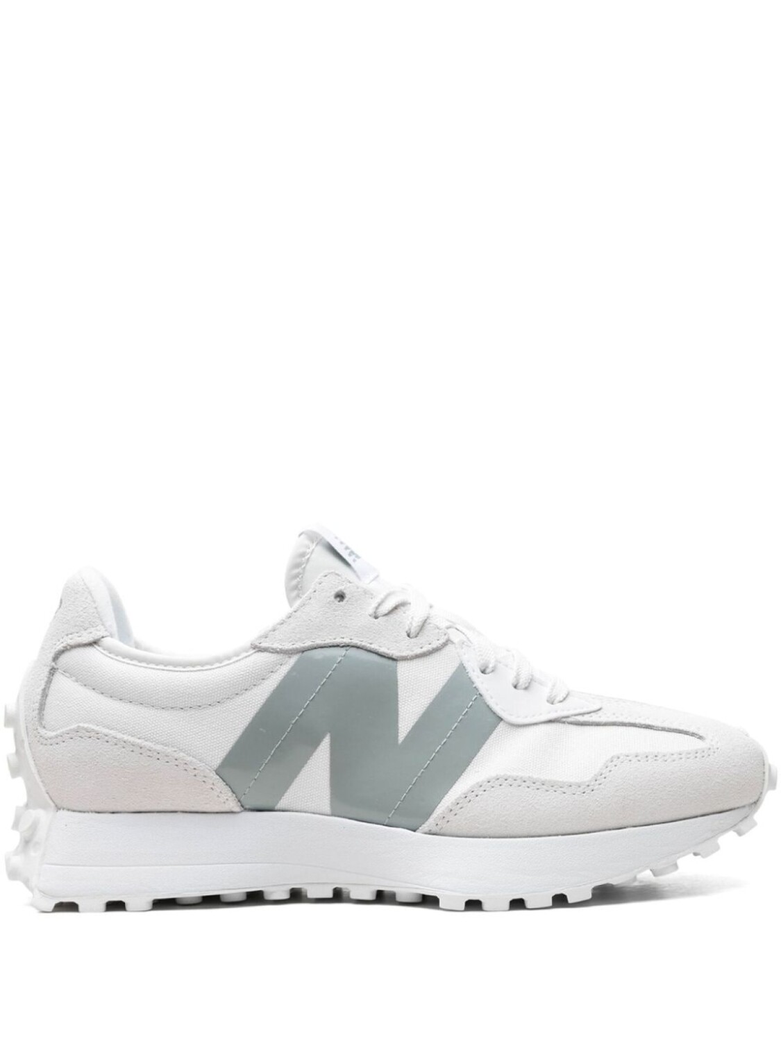 

New Balance кроссовки 327 Grey/Green, серый