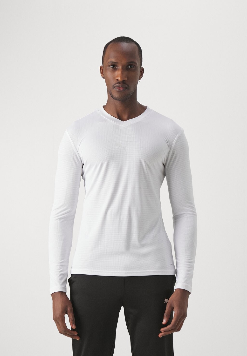 

Майка Teamgoal Baselayer Tee Puma, цвет white/feather gray