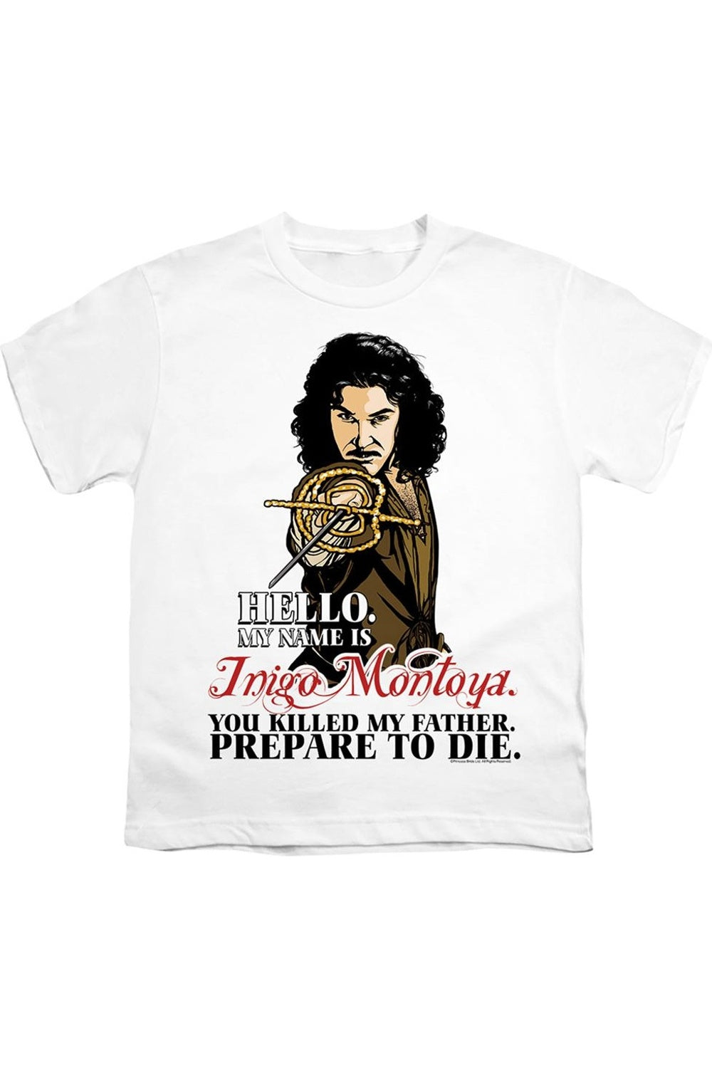 

Футболка с коротким рукавом "Принцесса-невеста" для детей Gildan, белый