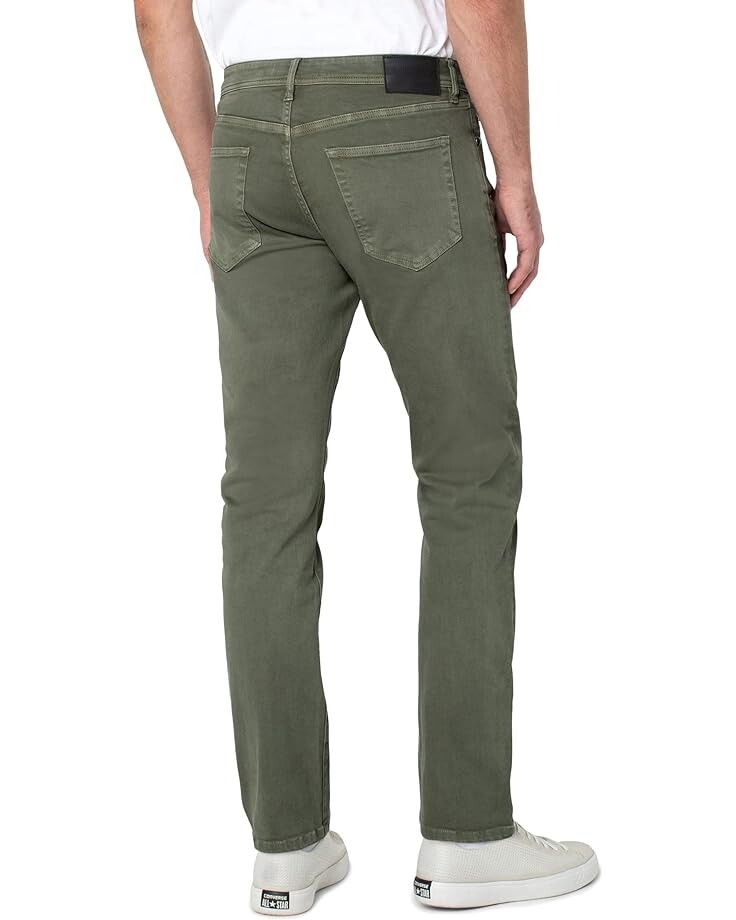 

Джинсы Liverpool Los Angeles Kingston Modern Straight Colored Denim in Grape Leaf, цвет Grape Leaf