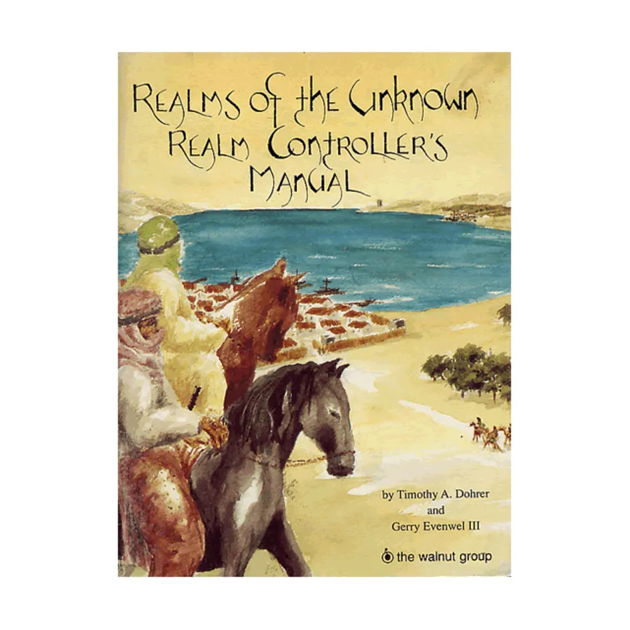 

Realm Controller's Manual, Realms of the Unknown, мягкая обложка