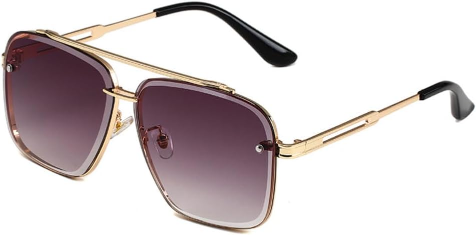 

Мужские солнцезащитные очки в металлической оправе для активного отдыха и вождения, классические женские солнцезащитные очки, мужские очки с защитой от УФ-излучения UV400 LOVQZAOF, 2