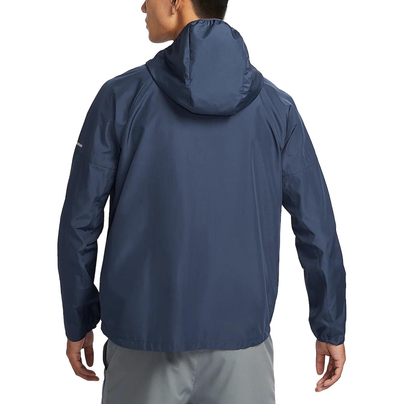 Nike Куртка MILER Repel мужская Молния Синий, Lightning Blue — фото 3