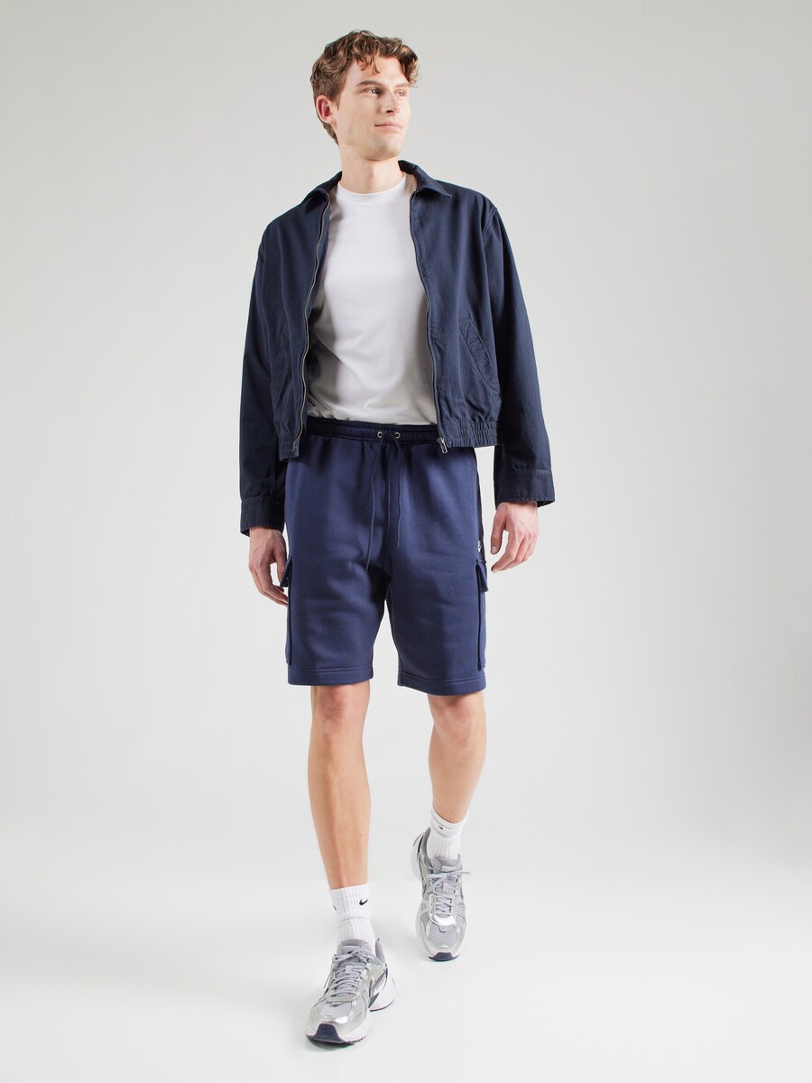 Свободные брюки-карго Nike Sportswear CLUB, морской синий — фото 4