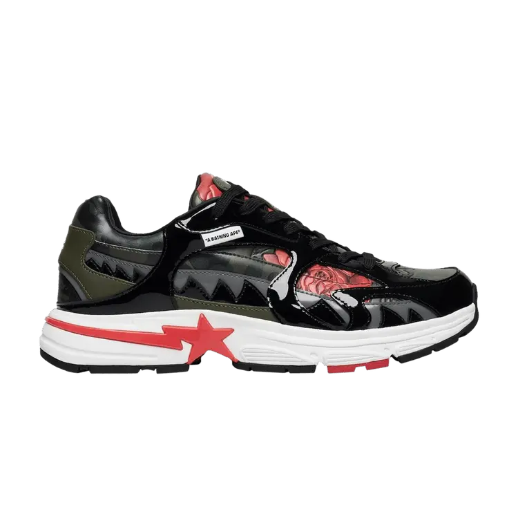 Кроссовки BAPE Anti Social Social Club x Wmns Shark Sta Black, черный