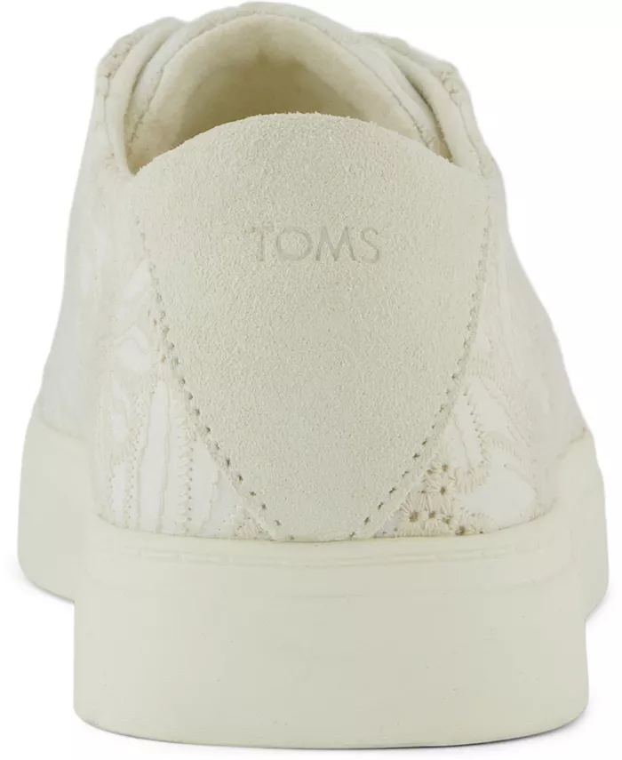 Женские кроссовки Kameron на шнуровке TOMS, белый — фото 3