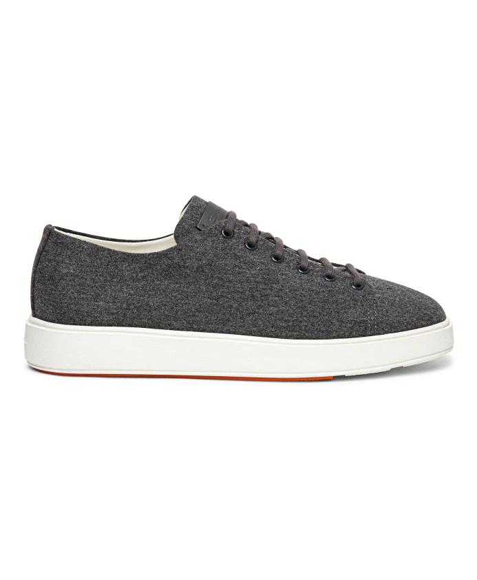 

Мужские шерстяные кроссовки Santoni, серый